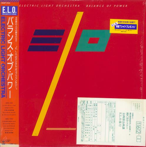 Electric Light Orchestra Balance Of Power vinyl LP album (LP record) Japanese ELOLPBA202863