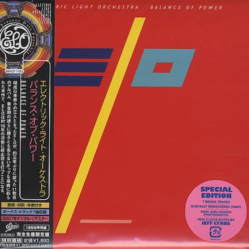 Electric Light Orchestra Balance Of Power CD album (CDLP) Japanese ELOCDBA386439
