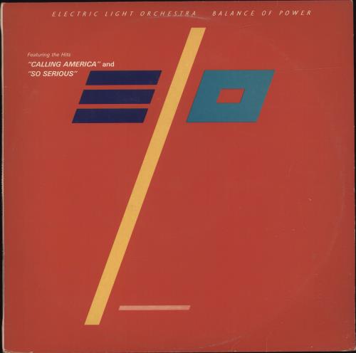 Electric Light Orchestra Balance Of Power vinyl LP album (LP record) South African ELOLPBA695631
