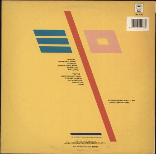 Electric Light Orchestra Balance Of Power vinyl LP album (LP record) South African ELOLPBA695631