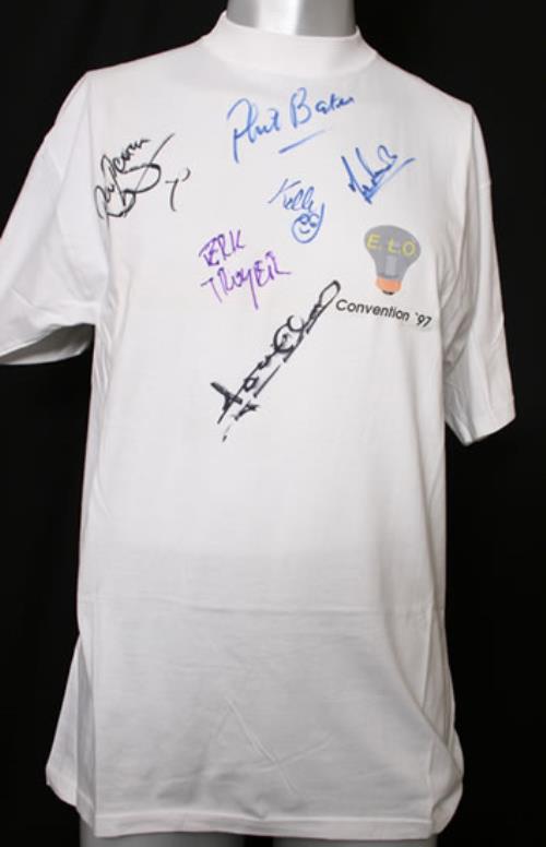Electric Light Orchestra Convention '97 - Autographed t-shirt UK ELOTSCO579868