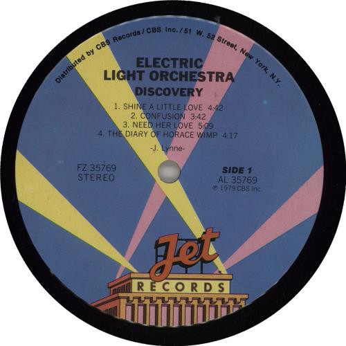 Electric Light Orchestra Discovery vinyl LP album (LP record) US ELOLPDI111092