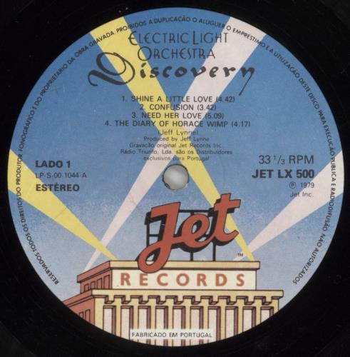 Electric Light Orchestra Discovery vinyl LP album (LP record) Portuguese ELOLPDI547781