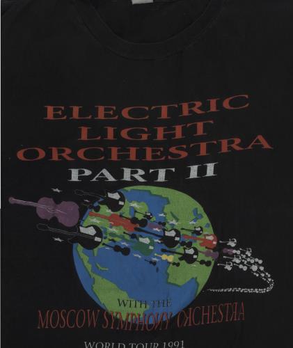 Electric Light Orchestra Electric Light Orchestra II - World Tour 1991 - T Shirt + 2 tickets t-shirt UK ELOTSEL680384