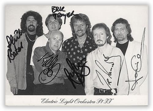 Electric Light Orchestra Electric Light Orchestra Part II - Signed Photo photograph UK ELOPHEL392058