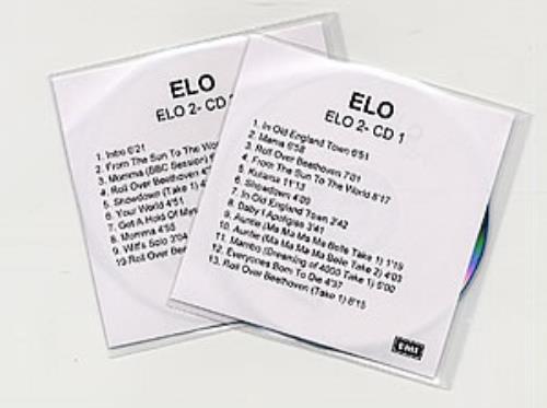 Electric Light Orchestra ELO 2 CD-R acetate UK ELOCREL244715