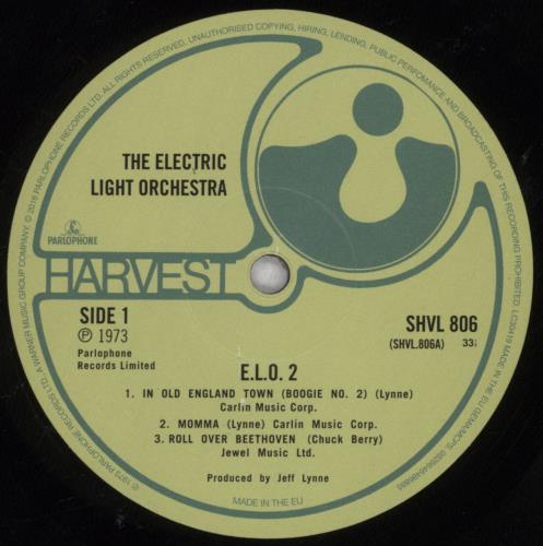 Electric Light Orchestra ELO 2 vinyl LP album (LP record) UK ELOLPEL846738