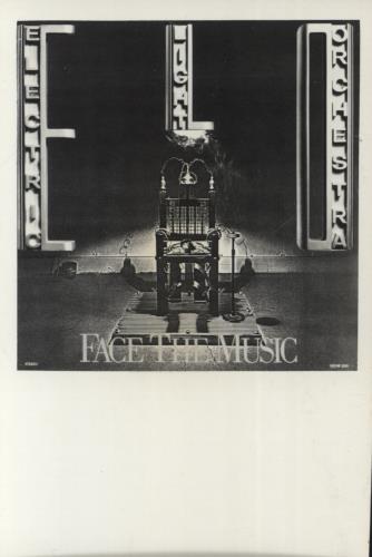 Electric Light Orchestra Face The Music - Advance Promo + Booklet & Photo vinyl LP album (LP record) Japanese ELOLPFA873181