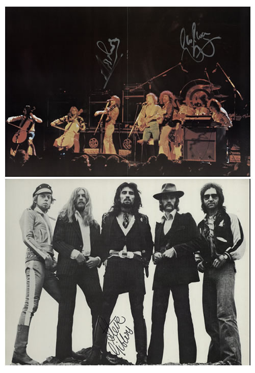 Electric Light Orchestra Face The Music - Autographed tour programme UK ELOTRFA579904