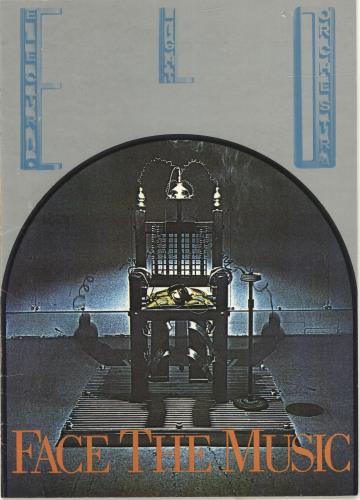 Electric Light Orchestra Face The Music tour programme UK ELOTRFA692688