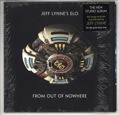 Electric Light Orchestra From Out Of Nowhere - 180gm Blue - stickered vinyl LP album (LP record) UK ELOLPFR735342