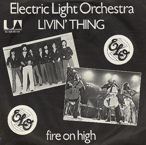 Electric Light Orchestra Livin' Thing 7" vinyl single (7 inch record / 45) Dutch ELO07LI347736
