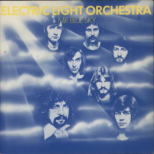 Electric Light Orchestra Mr. Blue Sky - A Label - P/S 7" vinyl single (7 inch record / 45) UK ELO07MR866627