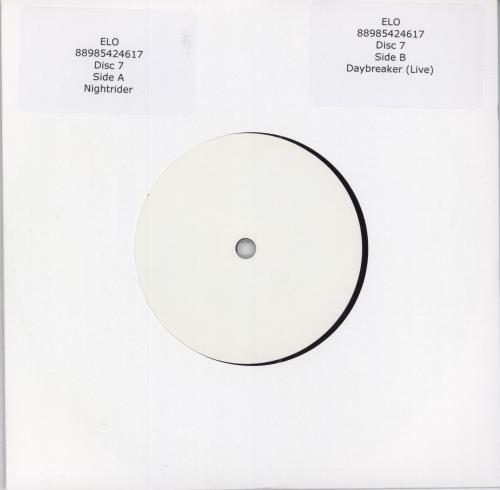 Electric Light Orchestra Nightrider / Daybreaker (Live) - Test Pressing 7" vinyl single (7 inch record / 45) UK ELO07NI790482