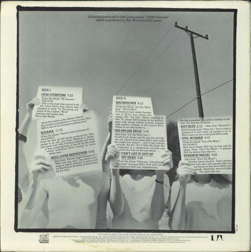 Electric Light Orchestra Ole Elo - EX vinyl LP album (LP record) US ELOLPOL72815