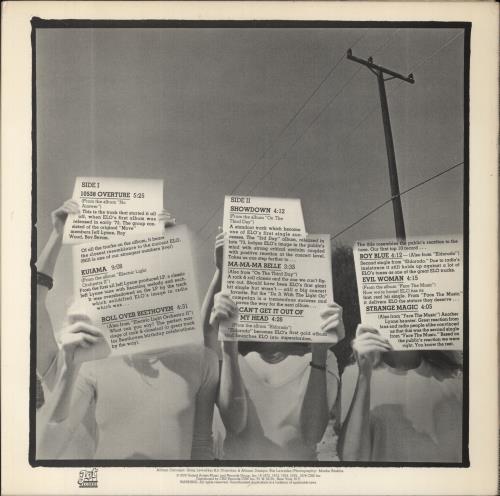 Electric Light Orchestra Ole ELO vinyl LP album (LP record) US ELOLPOL829745