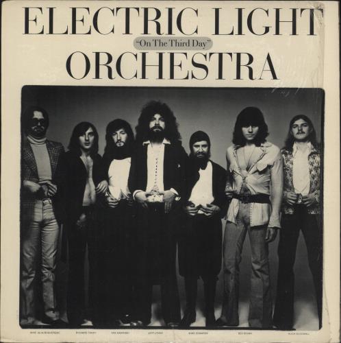 Electric Light Orchestra On The Third Day - Shrink vinyl LP album (LP record) UK ELOLPON889232