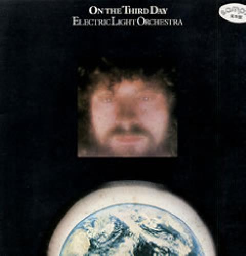 Electric Light Orchestra On The Third Day - Stickered sleeve vinyl LP album (LP record) Japanese ELOLPON206301