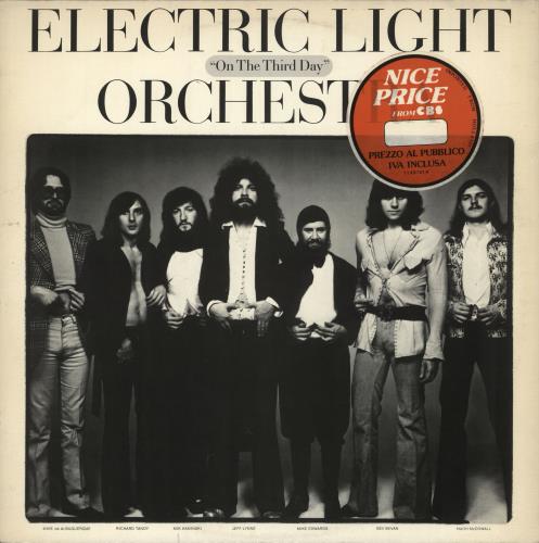 Electric Light Orchestra On The Third Day vinyl LP album (LP record) Dutch ELOLPON727097