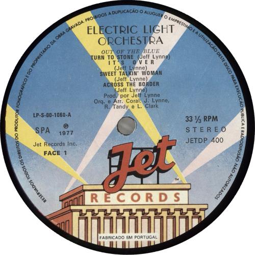 Electric Light Orchestra Out Of The Blue + Poster 2-LP vinyl record set (Double LP Album) Portuguese ELO2LOU713081