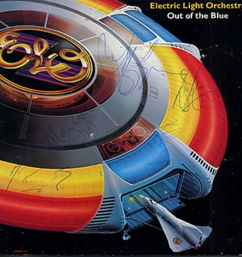 Electric Light Orchestra Out Of The Blue - AUTOGRAPHED memorabilia US ELOMMOU287592