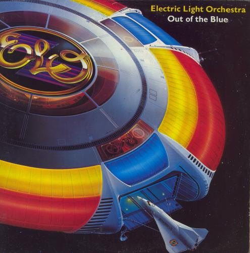 Electric Light Orchestra Out Of The Blue - Blue Vinyl - Complete - EX 2-LP vinyl record set (Double LP Album) UK ELO2LOU808759