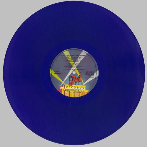 Electric Light Orchestra Out Of The Blue - Blue Vinyl - Complete - EX 2-LP vinyl record set (Double LP Album) UK ELO2LOU808759