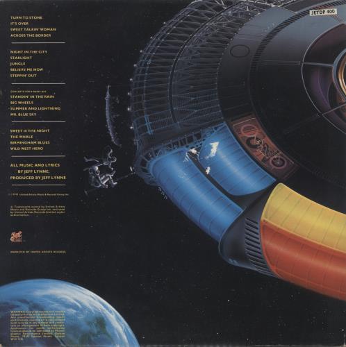 Electric Light Orchestra Out Of The Blue - Blue Vinyl - Complete - Stickered Sleeve - VG 2-LP vinyl record set (Double LP Album) UK ELO2LOU879537