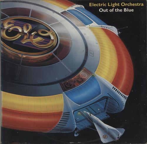Electric Light Orchestra Out Of The Blue - Blue Vinyl - Complete 2-LP vinyl record set (Double LP Album) US ELO2LOU72819