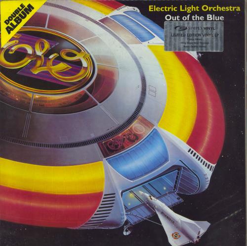 Electric Light Orchestra Out Of The Blue 2-LP vinyl record set (Double LP Album) UK ELO2LOU222693