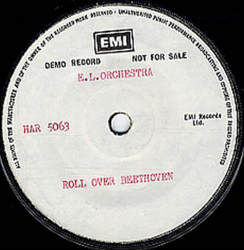 Electric Light Orchestra Roll Over Beethoven 7" vinyl single (7 inch record / 45) UK ELO07RO347912