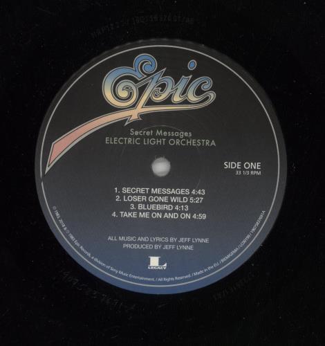 Electric Light Orchestra Secret Messages 2-LP vinyl record set (Double LP Album) UK ELO2LSE868313