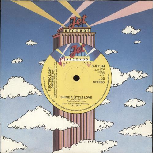 Electric Light Orchestra Shine A Little Love 7" vinyl single (7 inch record / 45) UK ELO07SH689602