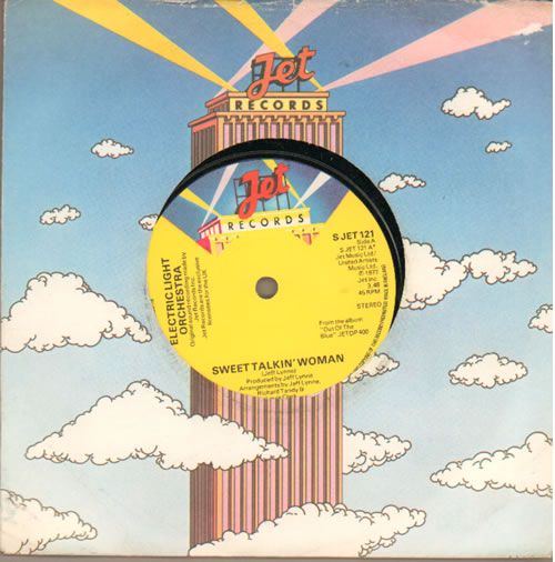 Electric Light Orchestra Sweet Talkin' Woman 7" vinyl single (7 inch record / 45) UK ELO07SW641706