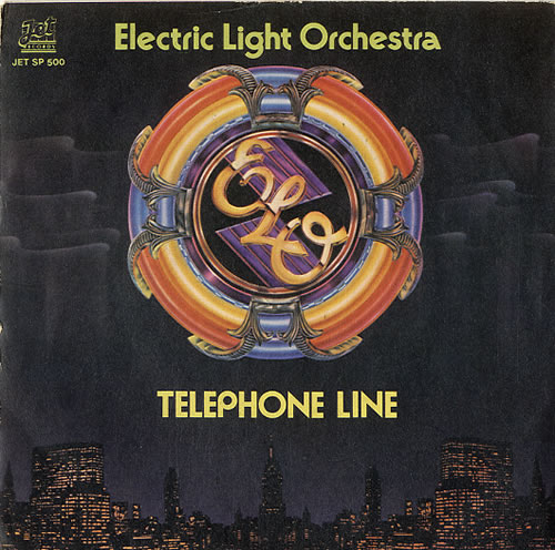 Electric Light Orchestra Telephone Line 7" vinyl single (7 inch record / 45) Italian ELO07TE593553