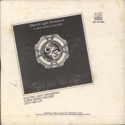 Electric Light Orchestra Telephone Line 7" vinyl single (7 inch record / 45) Italian ELO07TE593553