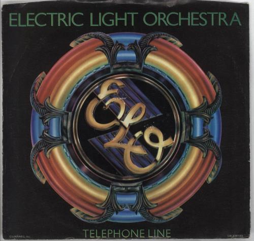 Electric Light Orchestra Telephone Line 7" vinyl single (7 inch record / 45) US ELO07TE83189