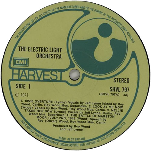 Electric Light Orchestra The Electric Light Orchestra - 1st vinyl LP album (LP record) UK ELOLPTH77970