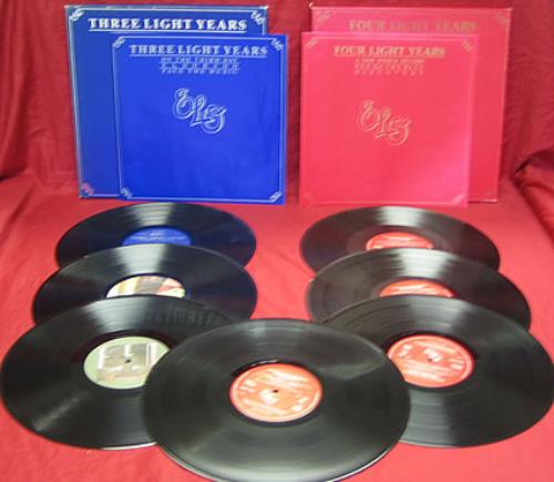Electric Light Orchestra Three Light Years/Four Light Years box set UK ELOBXTH348282