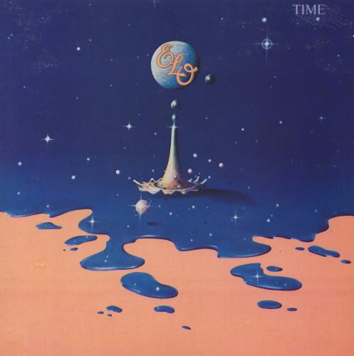 Electric Light Orchestra Time + Insert vinyl LP album (LP record) UK ELOLPTI795955