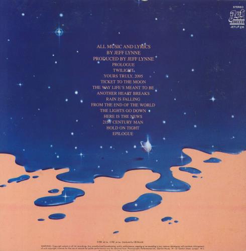 Electric Light Orchestra Time + Insert vinyl LP album (LP record) UK ELOLPTI795955