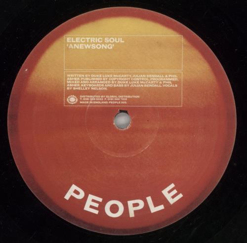 Electric Soul Anewsong 12" vinyl single (12 inch record / Maxi-single) UK 89K12AN868830