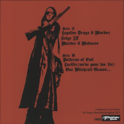 Electric Wizard Legalise Drugs And Murder 12" vinyl single (12 inch record / Maxi-single) UK I6H12LE835013