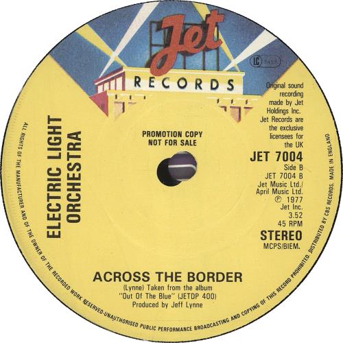 Electric Light Orchestra Don't Walk Away A Label + P/S UK Promo 7