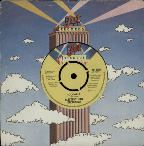 Electric Light Orchestra Rockaria! 4pr UK 7" vinyl single (7 inch