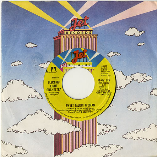 Electric Light Orchestra Sweet Talkin' Woman US 7" vinyl single (7 inch