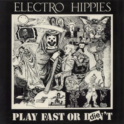 Electro Hippies Play Fast Or Die vinyl LP album (LP record) UK H95LPPL645032