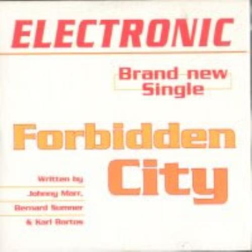 Electronic Forbidden City CD single (CD5 / 5") Dutch ELEC5FO74372
