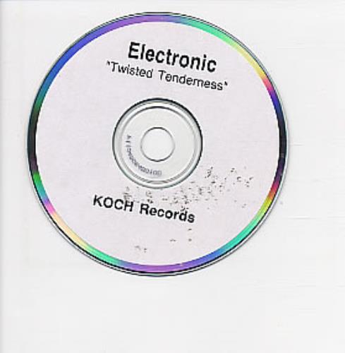 Electronic Twisted Tenderness CD-R acetate US ELECRTW166944