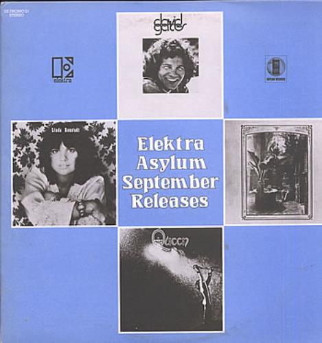 Elektra Elektra Asylum September Releases 2-LP vinyl record set (Double LP Album) US EOX2LEL285764